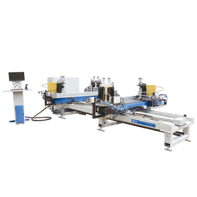 Horizontal Four Point Welding Machine CNC HRWE-3000A