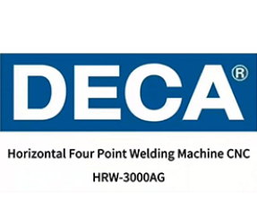 Horizontal Four Point Welding Machine CNC HRW-3000AG