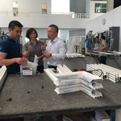 Visited customer's factory in Thailand and discussed the fabrication techniques with customer.