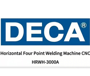 Horizontal Four Point Welding Machine CNC HRWH-3000A