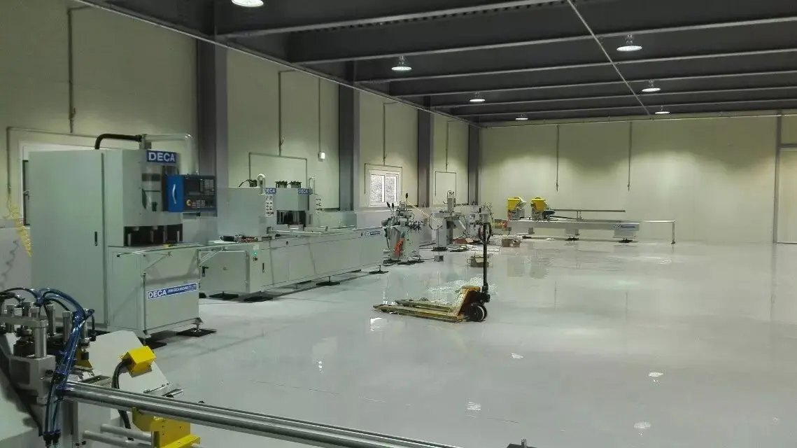 Machine layout in South Korea. Machine layout in South Korea.